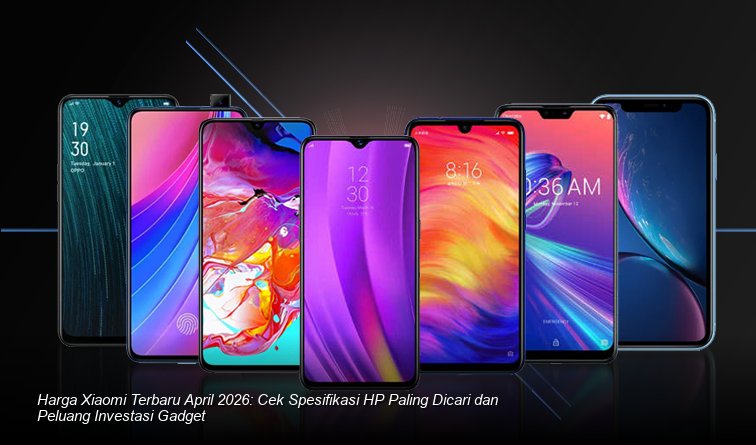 Harga HP Xiaomi April 2026: Spesifikasi & Diskon