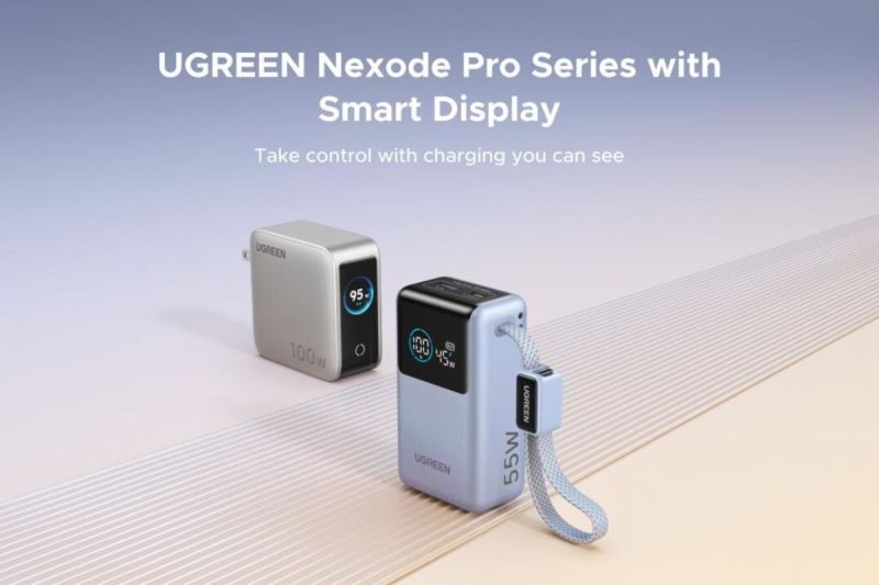 UGreen Nexode Pro 55W, Powerbank Berkinerja Tinggi